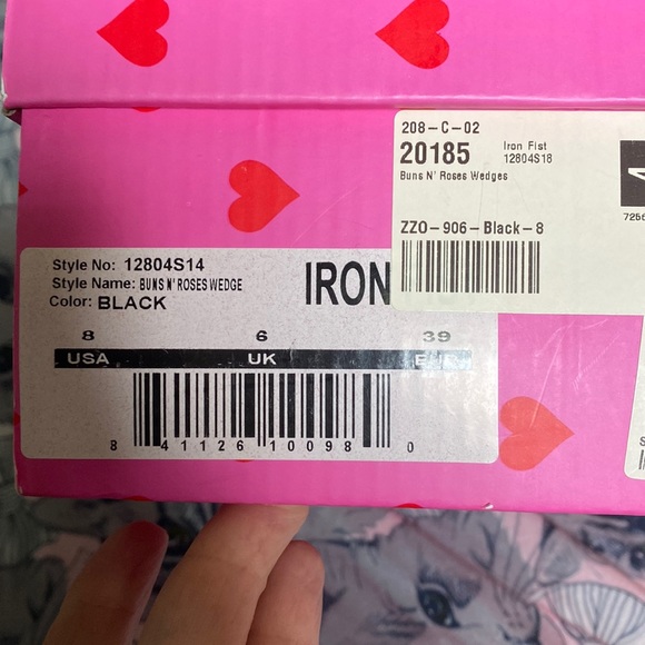 Rare Iron Fist Buns n’ Roses wedge - Picture 2 of 7